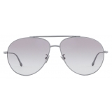 Giorgio Armani - Pilot Classic Sunglasses - Gray - Sunglasses - Giorgio Armani Eyewear