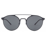 Giorgio Armani - Panthos Shape Sunglasses - Black - Sunglasses - Giorgio Armani Eyewear