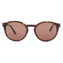 Giorgio Armani - Round Sunglasses - Brown - Sunglasses - Giorgio Armani Eyewear