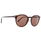 Giorgio Armani - Round Sunglasses - Brown - Sunglasses - Giorgio Armani Eyewear