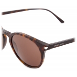 Giorgio Armani - Round Sunglasses - Brown - Sunglasses - Giorgio Armani Eyewear