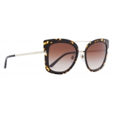 Giorgio Armani - Squared Sunglasses - Brown - Sunglasses - Giorgio Armani Eyewear