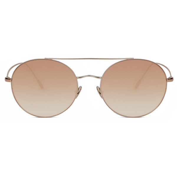 Giorgio Armani - Sunglasses with Round Metal Frame - Pink - Sunglasses -  Giorgio Armani Eyewear - Avvenice