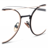 Giorgio Armani - Occhiali da Vista Forma Rotonda - Nero - Occhiali da Vista - Giorgio Armani Eyewear