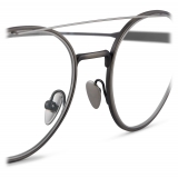 Giorgio Armani - Oval Optical Glasses - Gray – Optical Glasses - Giorgio Armani Eyewear