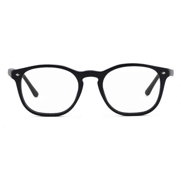 Giorgio Armani - Occhiali da Vista Uomo Forma Rotonda - Nero - Occhiali da Vista - Giorgio Armani Eyewear