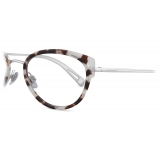 Giorgio Armani - Cat Eye Woman Eyeglasses - Brown – Optical Glasses - Giorgio Armani Eyewear