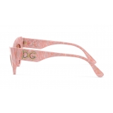 Dolce & Gabbana - Devotion Sunglasses - Pink - Dolce & Gabbana Eyewear