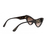 Dolce & Gabbana - Devotion Sunglasses - Havana - Dolce & Gabbana Eyewear