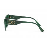 Dolce & Gabbana - Occhiale da Sole Devotion - Verde - Dolce & Gabbana Eyewear