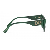 Dolce & Gabbana - Occhiale da Sole Devotion - Verde - Dolce & Gabbana Eyewear