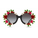 Dolce & Gabbana - Crazy For Sicily Sunglasses - Black - Dolce & Gabbana Eyewear