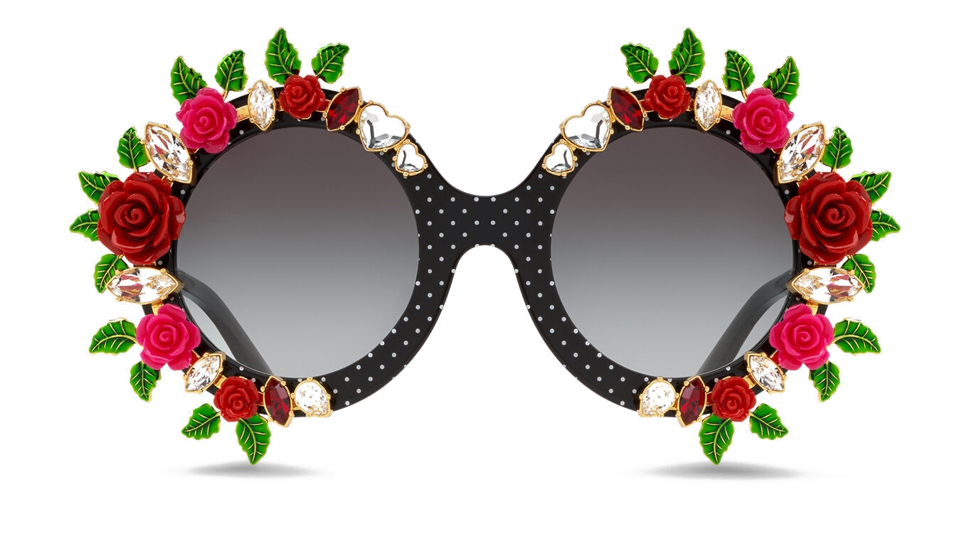 Dolce & Gabbana - Crazy For Sicily Sunglasses - Black - Dolce & Gabbana  Eyewear - Avvenice