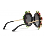 Dolce & Gabbana - Crazy For Sicily Sunglasses - Black - Dolce & Gabbana Eyewear