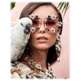 Dolce & Gabbana - Occhiale da Sole Lilium - Rosa - Dolce & Gabbana Eyewear