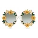 Dolce & Gabbana - Occhiale da Sole Sunflower - Verde - Dolce & Gabbana Eyewear