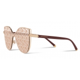 Dolce & Gabbana - Occhiale da Sole DG Logo - Oro - Dolce & Gabbana Eyewear