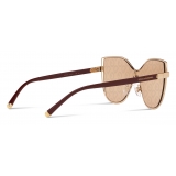 Dolce & Gabbana - Occhiale da Sole DG Logo - Oro - Dolce & Gabbana Eyewear