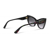 Dolce & Gabbana - Print Family Sunglasses - Black - Dolce & Gabbana Eyewear