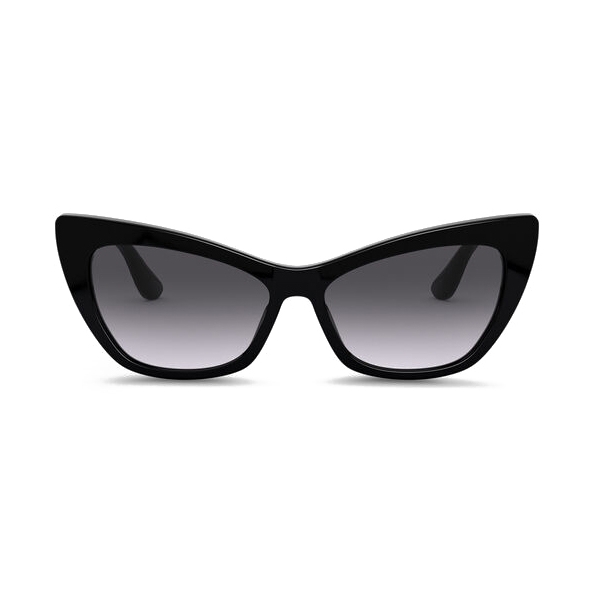 Dolce & Gabbana - Occhiale da Sole Print Family - Nero - Dolce & Gabbana Eyewear