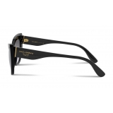 Dolce & Gabbana - Occhiale da Sole Print Family - Nero - Dolce & Gabbana Eyewear