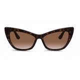 Dolce & Gabbana - Occhiale da Sole Print Family - Avana - Dolce & Gabbana Eyewear