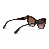 Dolce & Gabbana - Occhiale da Sole Print Family - Avana - Dolce & Gabbana Eyewear