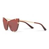 Dolce & Gabbana - Griffes & Stones Sunglasses - Gold - Dolce & Gabbana Eyewear