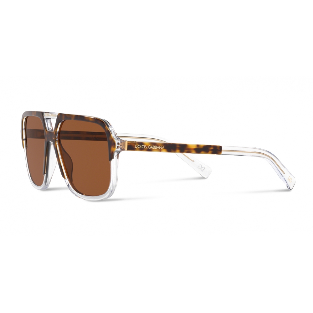 Dolce & Gabbana - Angel Sunglasses - Havana Crystal - Dolce & Gabbana  Eyewear - Avvenice