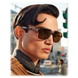 Dolce & Gabbana - Angel Sunglasses - Havana Crystal - Dolce & Gabbana Eyewear
