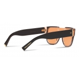 Dolce & Gabbana - Domenico Mask Sunglasses - Black - Dolce & Gabbana Eyewear