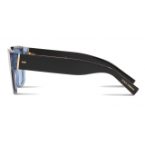 Dolce & Gabbana - Domenico Mask Sunglasses - Black Blue - Dolce & Gabbana Eyewear