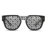 Dolce & Gabbana - Domenico Mask Sunglasses - Black - DG Logo - Dolce & Gabbana Eyewear