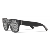 Dolce & Gabbana - Domenico Mask Sunglasses - Black - DG Logo - Dolce & Gabbana Eyewear