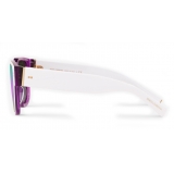 Dolce & Gabbana - Domenico Mask Sunglasses - White Rainbow - Dolce & Gabbana Eyewear