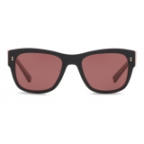 Dolce & Gabbana - Domenico Sunglasses - Black Bordeaux - Dolce & Gabbana Eyewear