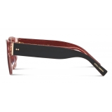 Dolce & Gabbana - Occhiale da Sole Domenico - Nero Bordeuax - Dolce & Gabbana Eyewear