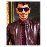 Dolce & Gabbana - Domenico Sunglasses - Black Bordeaux - Dolce & Gabbana Eyewear