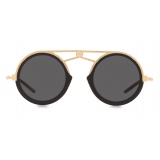 Dolce & Gabbana - DG Handmade Sunglasses - Gold and Black - Dolce & Gabbana Eyewear