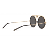 Dolce & Gabbana - DG Handmade Sunglasses - Gold and Black - Dolce & Gabbana Eyewear