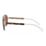 Dolce & Gabbana - Angel Sunglasses - Catwalk - Havana Crystal - Dolce & Gabbana Eyewear
