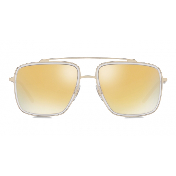 Dolce & Gabbana - Madison Sunglasses - Shiny Light Gold - Dolce & Gabbana  Eyewear - Avvenice