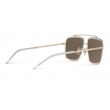 Dolce & Gabbana - Occhiale da Sole Madison - Oro Chiaro Lucido - Dolce & Gabbana Eyewear