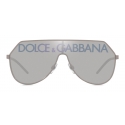 Dolce & Gabbana - Occhiale da Sole Madison - Argento - Dolce & Gabbana Eyewear