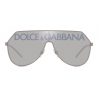 Dolce & Gabbana - Occhiale da Sole Madison - Argento - Dolce & Gabbana Eyewear