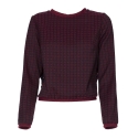Leda Di Marti - Jacquard Sweatshirt - Leda Collection - Haute Couture Made in Italy - Luxury High Quality Sweatshirt