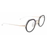 Thom Browne - Round Contrast-Trim Glasses - Thom Browne Eyewear