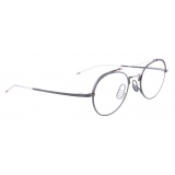 Thom Browne - Black Iron & Silver Glasses - Thom Browne Eyewear