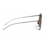 Thom Browne - Brown Rectangular Eyeglasses - Thom Browne Eyewear