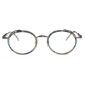 Thom Browne - Tortoise Round Sunglasses - Navy - Thom Browne Eyewear